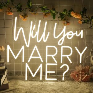 Will You Marry Me Neon Sign (Large)