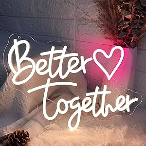Better Together Neon Sign (Medium)